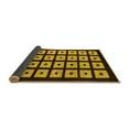 thumbnail image 2 of Ahgly Company Indoor Rectangle Abstract Yellow Modern Area Rugs, 4' x 6', 2 of 4