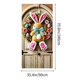 thumbnail image 3 of Cortina de puerta de Pascua, ideal para fiestas grandes, decoración de paredes de habitaciones y jardines, fondo para decoración navideña, 3 of 6