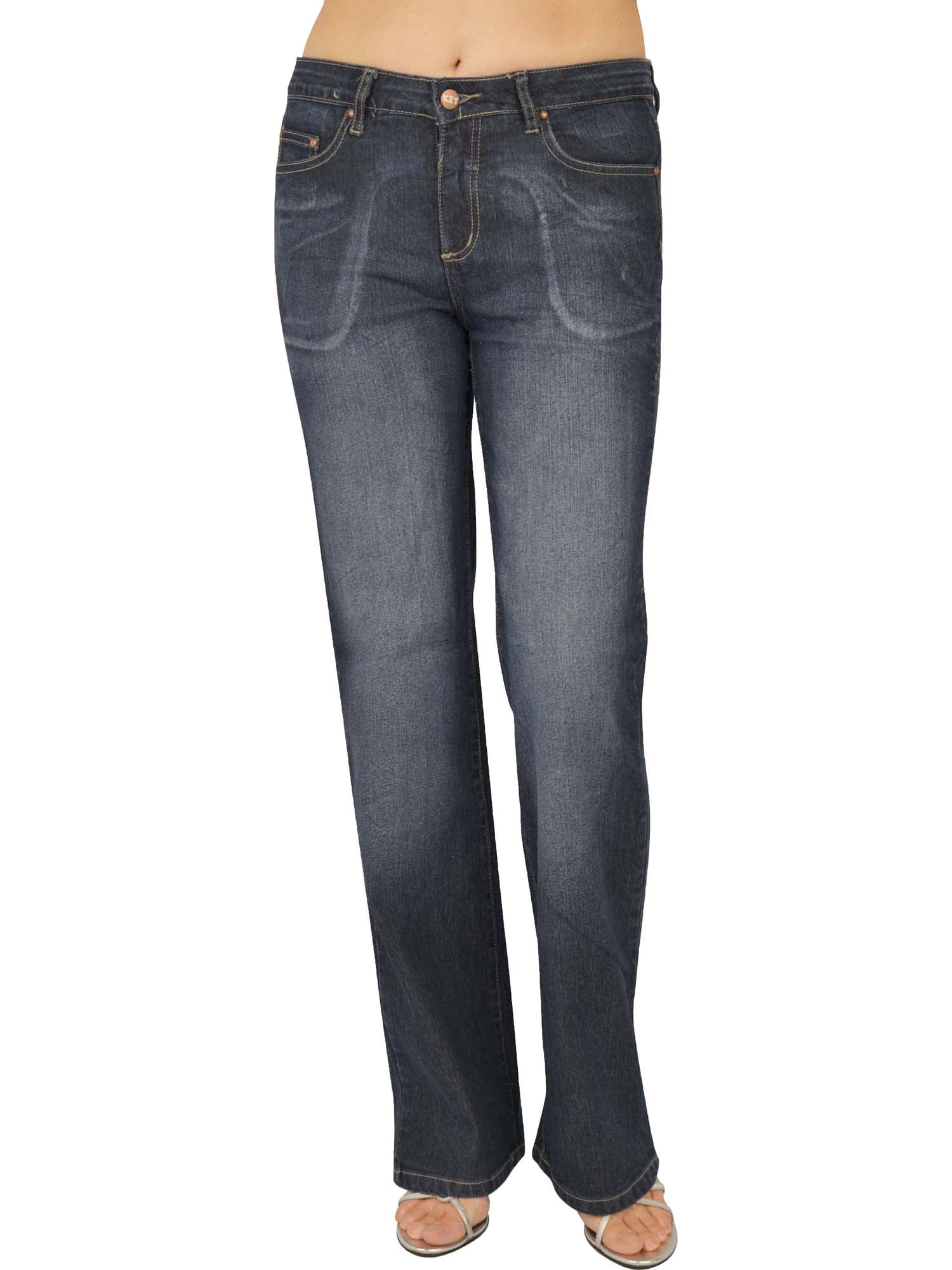 Womens D. Sand Blue Stretch Jeans L834 Size 9