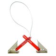 thumbnail image 1 of Fastway Trailer Wheel Chock 84-00-4150 Red; Adjustable 24 Inches To 30 Inches; Steel; Single, 1 of 2