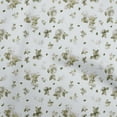 thumbnail image 1 of oneOone Cotton Poplin Off White Fabric Florals Craft Projects Decor Fabric Printed By The Yard 42 Inch Wide, 1 of 6