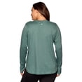 thumbnail image 2 of RBX Active Women's Plus Size Super Soft Yoga Long Sleeve Tunic Top, 2 of 5