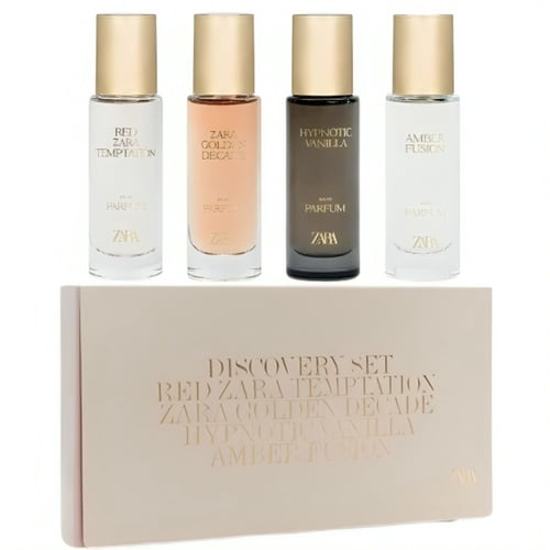 Zara Chapter Discovery Set Perfume for Women Fragrance EDP 4x 12ml (0.40 fl. oz)