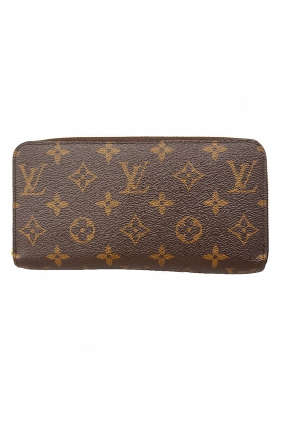 Pre-Owned Louis Vuitton Monogram Zippy Wallet M41895 Fuchsia Women's Long