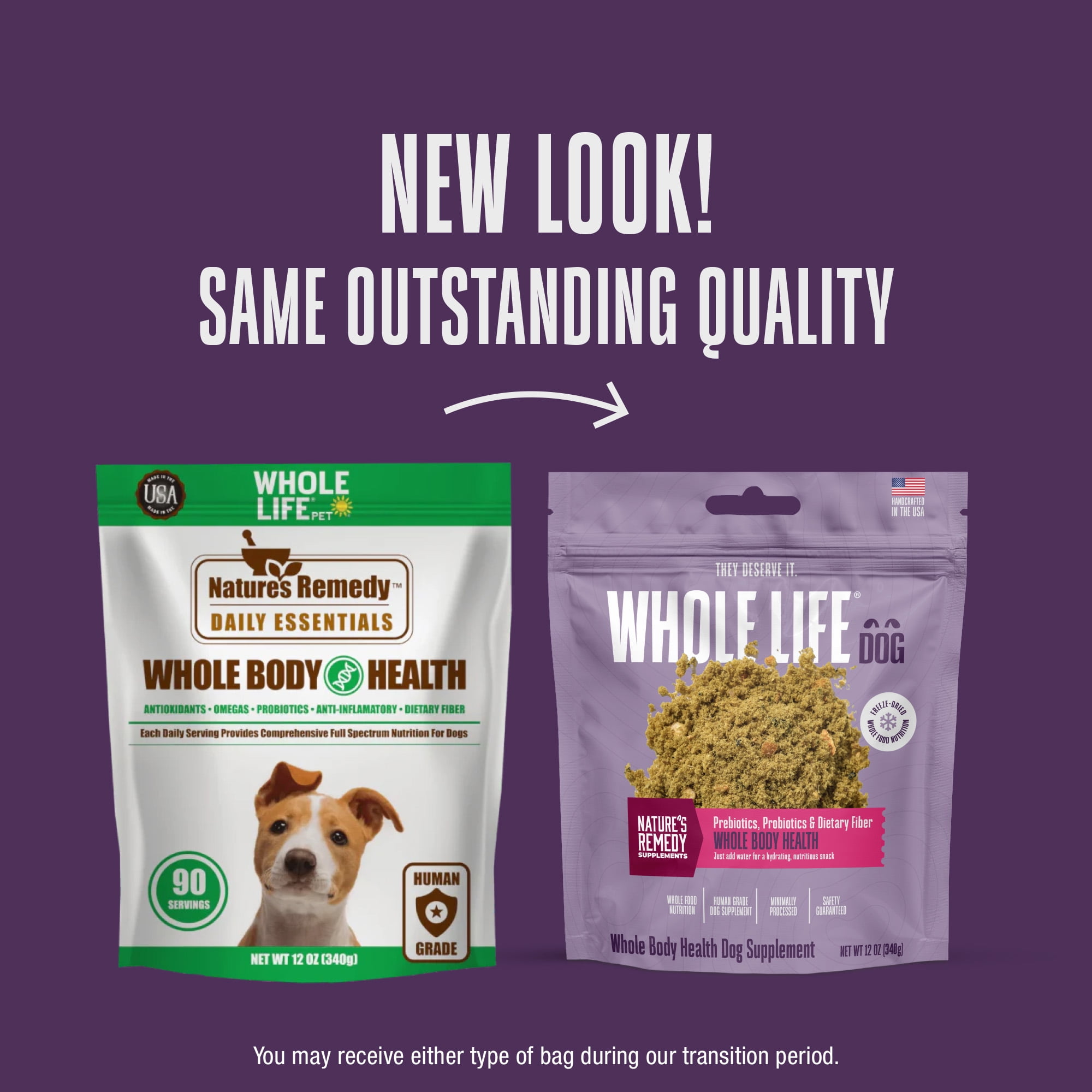 Whole Life Pet Nature’s Remedy Whole Body Health Whole Food Supplements For Dogs, 12oz