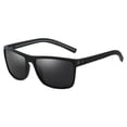 thumbnail image 1 of Gafas de sol informales para uso diario, gafas polarizadas unisex, gafas de sol cuadradas, gafas de sol con montura liviana y protección UV, accesorios de viaje, 1 of 2