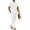 A-White, variant on COOFANDY Men Linen Sets Outfits 2 Piece Casual Henley Shirts Casual Yoga Pants Set Hawaiian Beach Outfit
