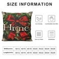thumbnail image 5 of BANET Christmas Pillow Covers Christmas Decoration Throw Pillow Covers Red Buffalo Plaid Pillowcase for Sofa White, 5 of 5