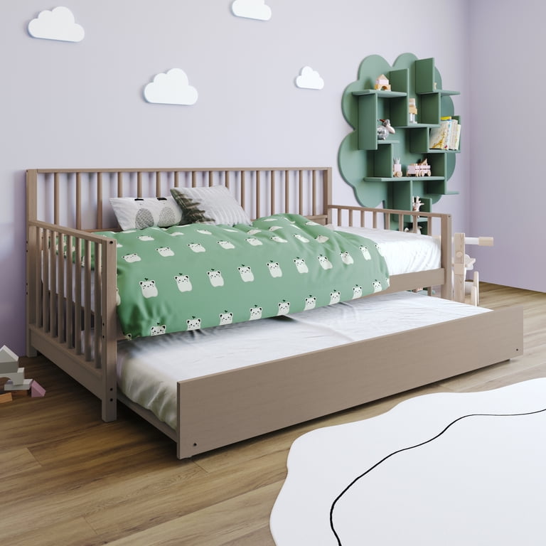 Castle Place Twin Daybed with Trundle, Antique Gray photo 2