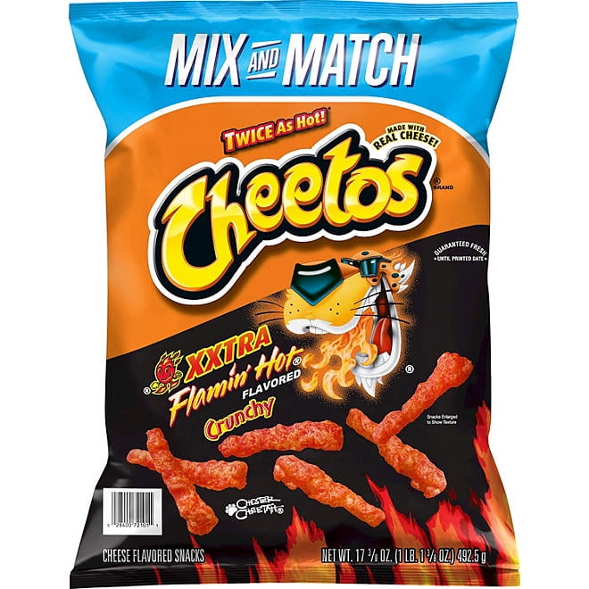 Cheetos - Brandclub - cheetos cheese flavored snacks xxtra flamin