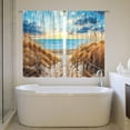 thumbnail image 4 of Farmhouse Farm Kitchen Curtains Rustic Vintage Cute Animal Short Curtains for Windows Country Cow Barn Buffalo Checked Windmill Rod Pocket Small Cafe Window Treatment Drapes 2 Panels (26x36 Inch), 4 of 6