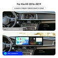 thumbnail image 3 of MOOKAKA 10.1"+10.1" Smart Display Radio Audio Media Player for Kia K5 2016 2017 2018 2019 Universal Car Navigation GPS Upgrade Headunit Android Replacement HD Screen Carplay Accessories, 3 of 14