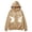 Beige, variant on Sewkxo Men's Graphic Zip Up Hoodies Streetwear Jacket Letter Print Long Sleeve Sweatshirt with Pocket,Navy L