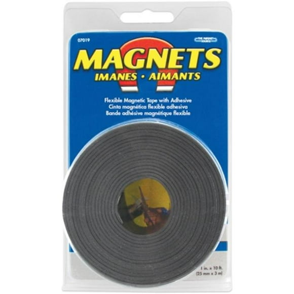Master Magnetics Inc 07019 1 Po. X 10 Pi. Grand Rouleau de Bande Magnétique