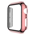 thumbnail image 1 of Vidrio templado + funda para Apple Watch 8 7 funda de teléfono 41mm 45mm 42mm 38mm pulsera protección parachoques funda para Apple Watch 40 44mm funda, 1 of 4