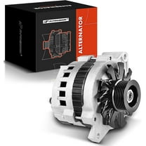 A-Premium Alternator Compatible with Chevrolet Corvette 1987 1988 1989 1990 1991 V8 5.7L, 105Amp 12V Clockwise 6-Groove Pulley, Replace# 10463007, 10463097, 1101127