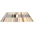 thumbnail image 4 of Multicolored Stripes 5X8 Hand-Tufted Modern Rug, 4 of 11