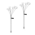 thumbnail image 1 of 2 piezas de luces solares decorativas de medusas para exteriores con estaca de 75 cm perfecl, 1 of 8