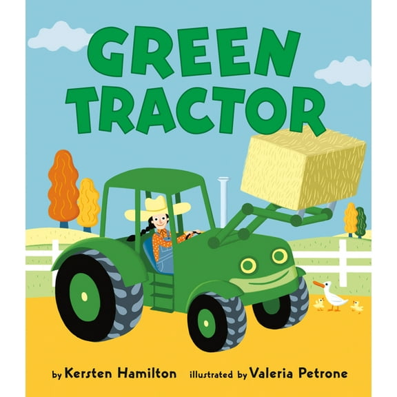 Red Truck and Friends Green Tractor, (Board Book)