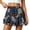 1-Dark Gray, variant on Arlun Summer Floral Boho Mini Skirts for Women Vintage Drawstring Elastic Waisted Chiffon Ruffle Layered A Line Skirt with Inner Lightweight Comfort Elegant Short Skirts 13-Grey XL