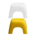 thumbnail image 1 of Toilet Stool 2pcs Plastic Toilet Stepping Stool Potty Stool Squat Bathroom Poop Stool Nonslip Step Stool Bedside Rest Stools For Kitchen Bathroom White Yellow, 1 of 8