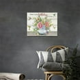 thumbnail image 6 of Farmhouse Bathroom Wall Art Botanical Succulent Flower Wall Decor Country Floral Pictures Rustic Hummingbird Canvas Painting Prints Modern Artwork Home Decoration for Bedroom Living Room 12"x16", 6 of 6
