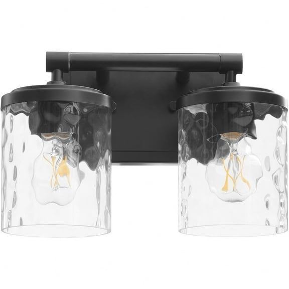 Starky 2 - Light Matte Black / Black Wall Sconce