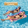 thumbnail image 4 of Paquete de 2 hamacas inflables para piscina JOYIN Saddle Lounge, 4 of 9