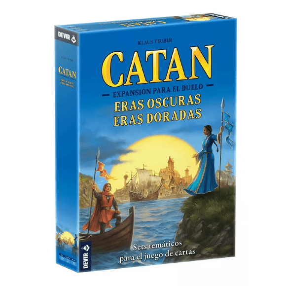 Juego de mesa Virtual Zone Catan Eras Oscuras Eras Doradas Expansión Para El Duelo