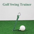 thumbnail image 2 of Protable Rope Golf Ball Hit Shot Putting Training Practice Aid Swing Sports Practice Easy Operation Sports And Entertain, 2 of 7