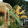 thumbnail image 3 of Spring Summer Sunflower Garden Flag 28x40 Inch Double Side for Outdoor Courtyard Garden Decor Flowers Welcome Holiday Flag for Outside Decoration, 3 of 6