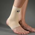 thumbnail image 2 of 1Pc Ankle Brace Stress Relief Anti-slip Nylon Compression Ankle Sleeve Support for Sporting-Khaki,M, 2 of 8