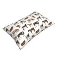 thumbnail image 2 of Fotbe Cow Pillow Cases - Envelope Closure - Luxury, Extra Soft, Cooling Pillow Covers - Wrinkle, Fade, Stain Resistant-14"x20", 2 of 8