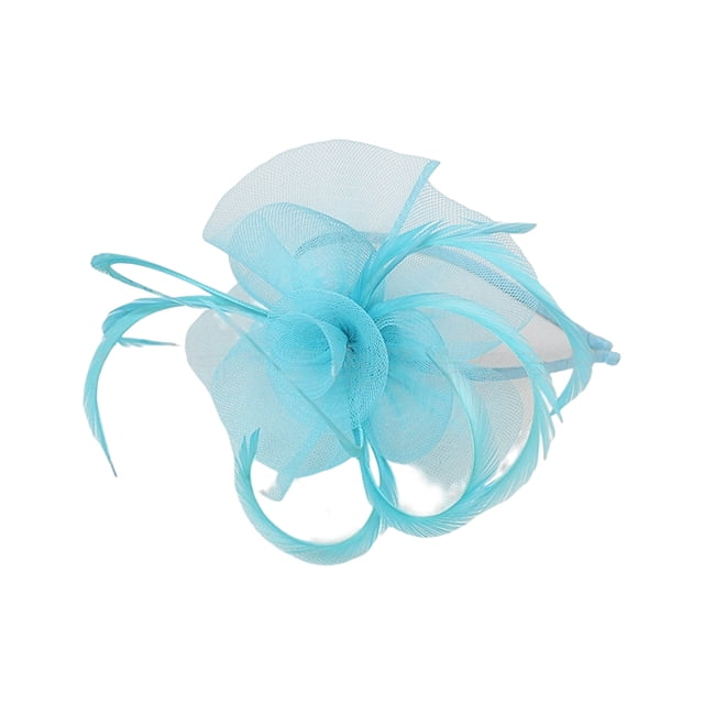 Qarigey Tocado de malla para mujer, accesorios de fotografía, maquillaje de graduación, tocado de fiesta de Cosplay de rendimiento ajustable Ropa, zapatos y accesorios Miscelánea Azul claro Qarigey AP018859-10