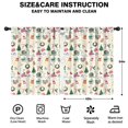 thumbnail image 2 of Blackout Kids Curtains,Beige Christmas Santa Pattern Childrens Insulated Curtains Set Of 2,Bedroom Essentials,Toddler Room Decor 42"x54", 2 of 5