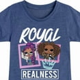 thumbnail image 3 of LOL OMG! Fashion Dolls - Royal Realness - Toddler & Youth Girls Short Sleeve Graphic T-Shirt, 3 of 5