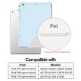 thumbnail image 5 of JETech Case for iPad 10.2 Inch 2021/2020/2019 (9th/8th/7th) Model with Pencil Holder, Slim Tablet Cover with Soft TPU Back, Auto Wake/Sleep (Light Blue), 5 of 8