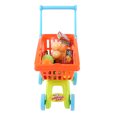 thumbnail image 2 of ATTOE Simulation Mini Supermarket Shopping Cart With Food Educational Toy for Children-081401, 2 of 5