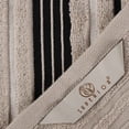 thumbnail image 6 of Superior Sadie Zero Twist Cotton Solid 3 Piece Towel Set, Stone, 6 of 10