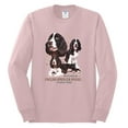 thumbnail image 2 of If It's Not an English Springer Spaniel It's Just a Dog Gift | Mens Dog Lover Long Sleeve T-Shirt, Light Pink, Medium, 2 of 3