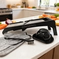 thumbnail image 4 of Mandoline Trancheuse Alimentaire pour Cuisine, Mandoline Trancheuse de Légumes Réglable en Acier Inoxydable, Trancheuse Alimentaire Oignon Croustilles Française, 4 of 9
