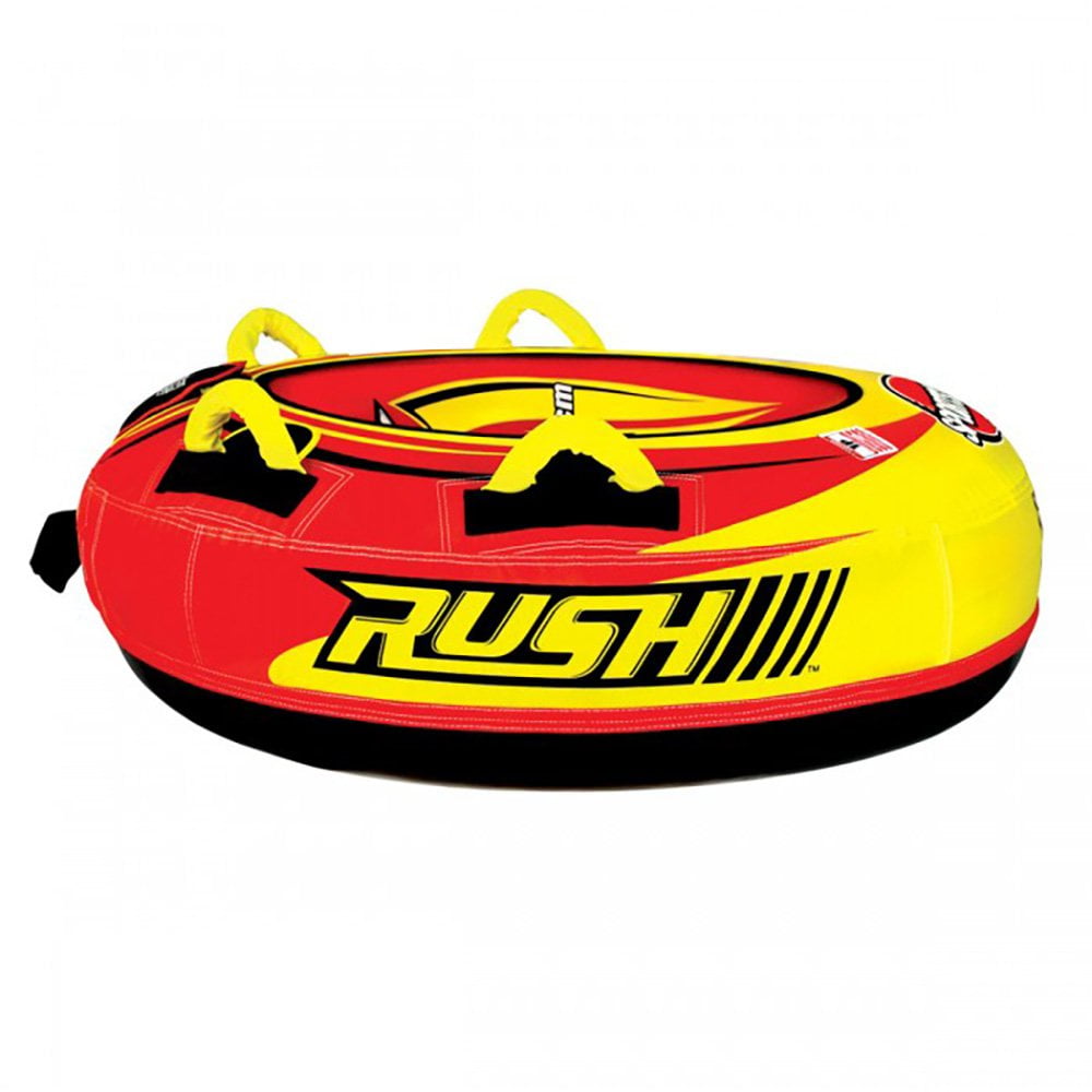 Sportsstuff Rush Inflatable 40-Inch Snow Tube with 4 Foam Handles | 30-3541 by Kwik Tek
