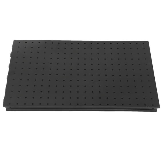 unbranded Garage Pegboard Tool Organizer Boards Work Bench Wall Panel Black