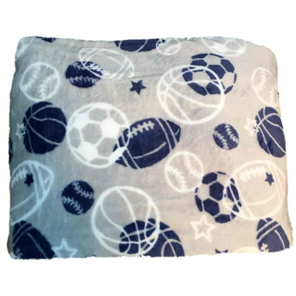 The Big One Soft Plush Throw Blanket Oversized 60 x 72 inches Gray