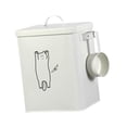 thumbnail image 3 of Bunblic Pet Food Storage Container Rice Bin Dry Food Container for Kitchen Dorm Home A A, 3 of 8