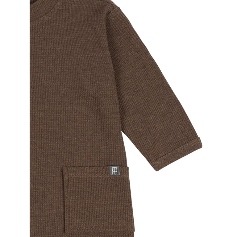 Modern Moments by Gerber Long Sleeve Hacci Romper photo 4