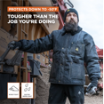 thumbnail image 4 of RefrigiWear Iron-Tuff Siberian Jacket - Extreme Cold Weather Workwear, -50°F Protection, Durable & Water-Resistant, 4 of 6