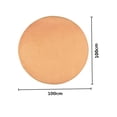 thumbnail image 5 of 6 Colors 39 inch Circular Polyester Circle Soft Fluffy Floor Round Rug Anti-skid Shaggy Area Rug Dining Room Carpet Yoga Bedroom Floor Mat / Cover Parlor Decor, 5 of 6