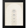 thumbnail image 2 of Hershey, Moira 20x24 Black Modern Framed Museum Art Print Titled - Good Vibrations I Neutral, 2 of 5