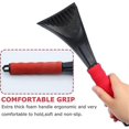 thumbnail image 4 of Ice Scraper, 3 Pack Car ice Scraper with Soft Touch Foam Handle, Ice Scraper for Car Windscreen, Car Accessories Windscreen Scraper Removes Frost,Ice, 4 of 5